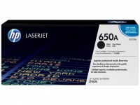 HP 650A Black Original LaserJet Toner Cartridge Photo