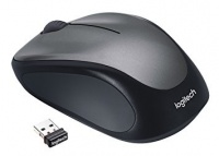 Logitech Wireless Mouse M235 Black and silver - 910-002201 Photo