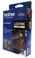 Brother LC-67BK Black Ink Cartridge Photo