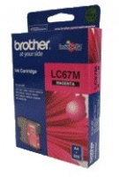 Brother LC-67M Magenta Ink Cartridge Photo