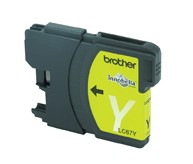 Brother LC-67Y Yellow Ink Cartridge Photo