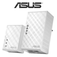 ASUS PL-N12 Kit 300Mbps Wi-Fi HomePlug Powerline Extender / No network cables needed / Plug-and-play setup / Standby mode / PL-N12 Kit Photo