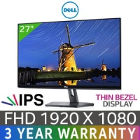 DELL SE2719H 27" Full HD IPS Anti-Glare Monitor / ComfortView feature / Optimize eye comfort / Thin bezels / Color Support 16.7 millions Photo