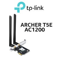 TP-LINK Archer T5E AC1200 Wi-Fi Bluetooth 4.2 piecesIe Adapter / Easy Installation / 2 Detachable External Antennas / Dual Band Wi-Fi for Faster Connections / Powerful Antennas for Broader Coverage /  Photo