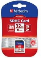 Verbatim 32GB Secure Digital HC Memory Card Photo