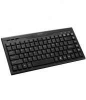 Astrum KM300 USB Flat Multimedia Mini Keyboard - Black Photo