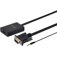 Astrum DA510 VGA Male Audio to HDMI Female Adapter Photo