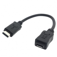 SUNSKYCH 20cm USB 3.1 Type C Male Connector to Micro USB 2.0 Female Cable For Nokia N1 Photo