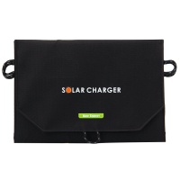 SDP 10.5W 2.1A Max 2 Output Ports Portable Folding Solar Panel Charger Bag for Samsung / HTC / Nokia / Mobile Phones / Other Devices Photo