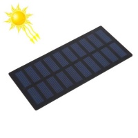 SDP 5V 1.1W 200mAh DIY Sun Power Battery Solar Panel Module Cell Size: 132 x 63mm Photo