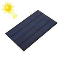 SDP 6V 2.5W 410mAh DIY Sun Power Battery Solar Panel Module Cell Size: 120 x 194mm Photo
