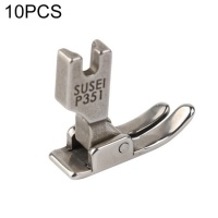 SUNSKYCH 10 piecesS P351 Industrial Sewing Machine Flat Car Presser Foot Presser Foot Flat Sewing Machine Presser Foot Style:Ordinary All-steel Photo