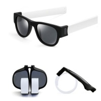 New Fashion Crimp Folding Mirror Pops Polarized Sunglasses Casual UV400 Protection Glasses for Men / Women Photo