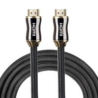 SDP 1.5m Metal Body HDMI 2.0 High Speed HDMI 19 Pin Male to HDMI 19 Pin Male Connector Cable Photo