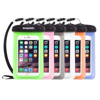 SDP 10 piecesS Mixed Colors HAWEEL Transparent Universal Waterproof Bag Kit with Candy Cans Package for iPhone Galaxy Huawei Xiaomi LG HTC and other smart phones Photo