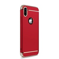 SDP JOYROOM Ling Series for iPhone X Three-segment Electroplating PC Protective Back Cover Case Photo