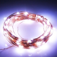 SDP 5m 100 LED SMD 0603 Copper Wire String Decoration Lights / Festival Light DC 12V Photo