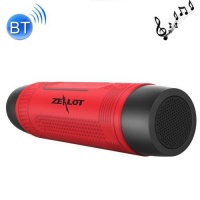 SDP Zealot S1 Multifunctional Outdoor Waterproof Bluetooth Speaker with Mic 4000mAh Battery Support Hands-free & TF Card & AUX & Power Bank & LED Torch & FM Photo