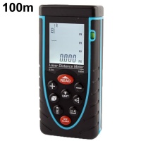 SDP 1.9" LCD 100m Hand-held Laser Distance Meter with Level Bubble Photo