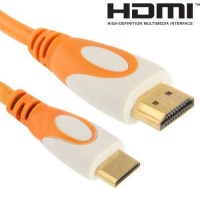 SDP 1.4 Version Gold Plated Mini HDMI to 19 Pin HDMI Cable Support 3D / HD TV / XBOX 360 / PS3 / Projector / DVD Player etc Length: 1.5m Photo