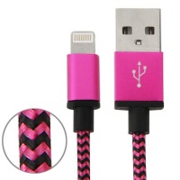SDP Current Can Pass 2A Woven Style USB Sync Data / Charging Cable for iPhone 6 & 6 Plus iPhone 5 & 5S & 5C iPad Air 2 & Air iPad mini 1 / 2 / 3 iPod touch 5 / 6 Length: 1m Photo