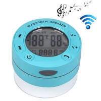 SDP BTS-66 Waterproof Rechargeable Bluetooth Shower Speaker Waterproof Level: IPX4 Support Temperature and Humidity Display Photo