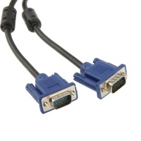 SDP 1.5m High Quality VGA 15 Pin Male to VGA 15 Pin Male Cable for LCD Monitor / Projector Photo