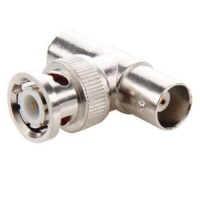 SDP 100 piecesS UG274U BNC T Type One Male to Dual BNC Female Connector Adapter Photo