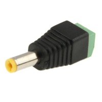 SDP 10 piecesS Green Male DC 5.5 x 2.1mm Power Connector Photo
