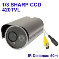 SDP 1 / 3 SHARP 420TVL Digital Color Video CCTV Waterproof Camera IR Distance: 50m Photo