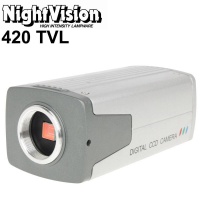 SDP 1 / 3" Sony 420TVL Box Camera Color CCD with Low Illumination CCTV Standard Camera Photo