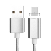 SDP 1.2m Weave Style 5V 2A Micro USB to USB 2.0 Magnetic Data / Charger Cable For Samsung HTC LG Sony Huawei Lenovo and other Smartphones Photo