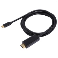 SDP 1.8m HDMI Male to USB-C / Type-C Male Adapter Cable For Galaxy S9 & S9 & S8 & S8 & Note 8 / HTC 10 / Huawei Mate 10 & Mate 10 Pro & P20 & P20 Pro / MacBook 12" / MacBook Pro Photo