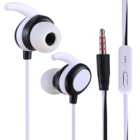 SDP 012 1.2m Stereo Sound In-ear Wire Control Sports Earphone with Mic For iPhone iPad Galaxy Huawei Xiaomi LG HTC and Other Smartphones Photo