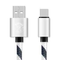 SDP ENKAY Hat-prince 2A USB to USB-C / Type-C Nylon Weave Style Data Sync Charging Cable Cable Length: about 1m for Samsung Galaxy S8 & S8 / LG G6 / Huawei P10 & P10 Plus / Oneplus 5 and other Smartph Photo