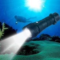 SDP 10W L2 1000LM Outdoor Diving White Light Waterproof Torch LED Flashlight -LED2301 Photo