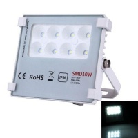 SDP 10W 8 LEDs SMD-2835 1150 LM IP66 Waterproof Diamond LED Flood Light Lamp AC 110-265V Photo
