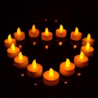SDP 10 piecesS Flameless LED Tea Light Electric Candles Photo