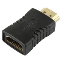 SUNSKYCH Gold Plated HDMI 19 Pin Male to Female Adapter Photo