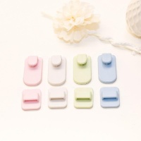 SDP 10 piecesS Paste Type Remote Control Receive Hook Multi-functional Wall Hooks Random Color Delivery Photo