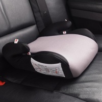 SUNSKYCH Kids Children Safety Car Booster Seat Pad Mat Heightening Cushion Gray Fit Age: 4-8 Years Old Photo