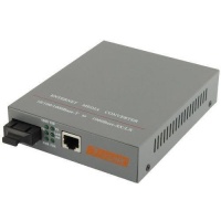 SDP 10/100/1000M Single mode Gigabit Adaptive Optical Transceiver Photo