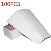 South African Importers 100 piecess Removal Nonwoven Body Cloth Hair Remove Wax Paper Rolls High Quality Hair Removal Epilator Wax Strip Paper Roll P2 Photo