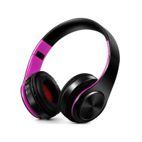 South African Importers CATASSU HIFI Stereo Bluetooth Headphones - Black rose Photo