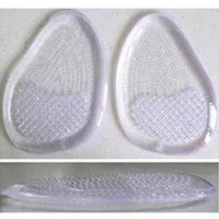 South African Importers 1 Pair Non-Slip Pain Relief Shoes Insoles High Heels Silicone Gel Forefoot Gel Pads Flat Feet Orthotic Arch Support Gel Pads Photo