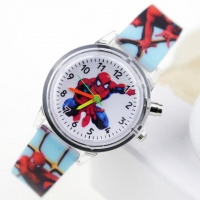 South African Importers Princess Elsa Children Watches Spiderman Colorful Light Source Boys Watch Girls Kids Party Gift Clock Wrist Relogio Feminino - Girl Rose Flash Photo
