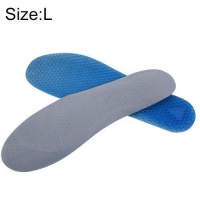 SDP 1 Pair Honeycomb Damping Suede Soft Sport Shoes Insoles Full Pads Size: L / 41-46yards Photo