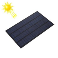 SDP 18V 2.5W 130mAh DIY Sun Power Battery Solar Panel Module Cell Size: 120 x 194mm Photo