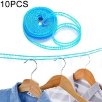 SDP 10 piecesS Windproof Clotheslines Ropes for Outdoor Indoor Home Travel Camping Laundry Drying Use Length: 5m Photo