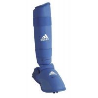 SNT Sports Adidas WKF Shin & Removable Instep - XSmall / Red Photo